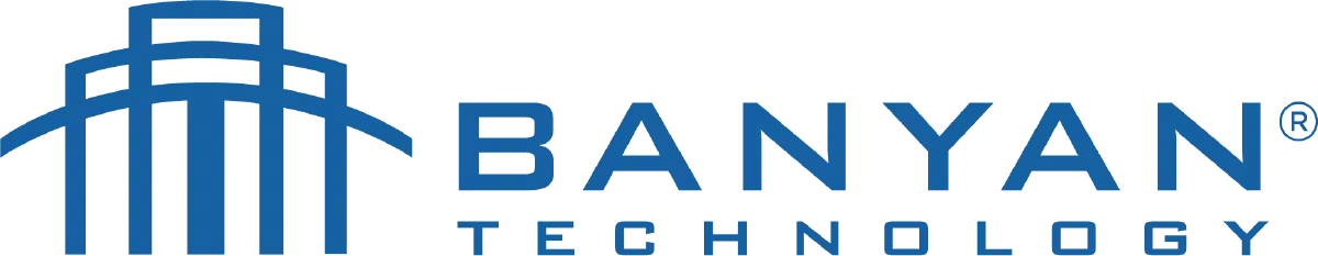 Graphic showing the Banyan Technology logo.