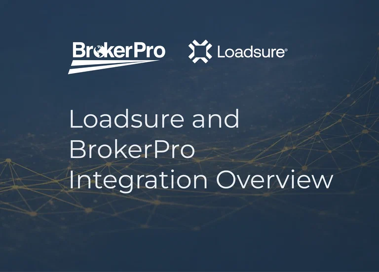 Loadsure and BrokerPro Webinar
