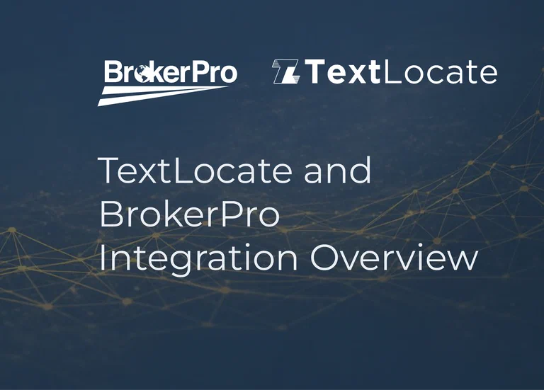 BrokerPro + TextLocate load visibility walkthrough