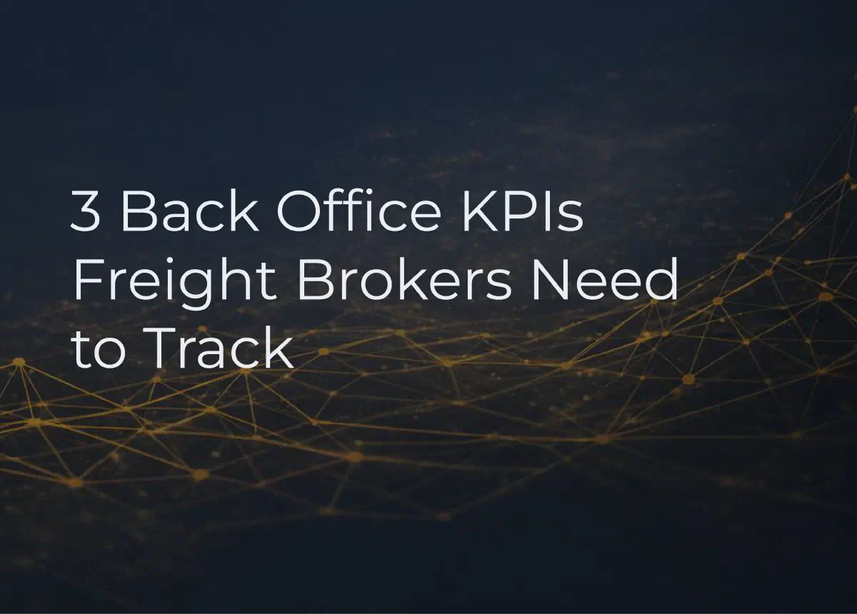 Photograph of a freight brokerage office