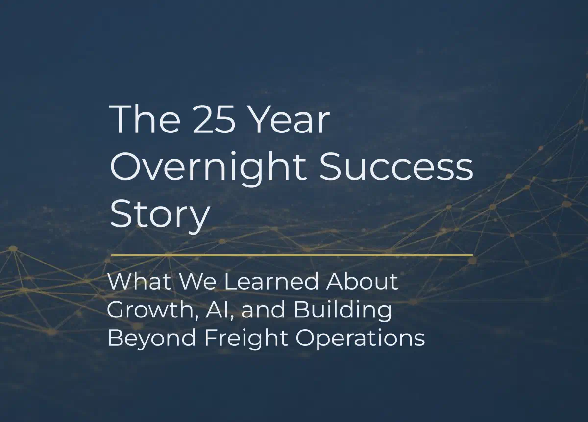 The 25-Year Overnight Success podcast story about Infinity Software Solutions, BrokerPro, BrokerOS, growth, and AI.