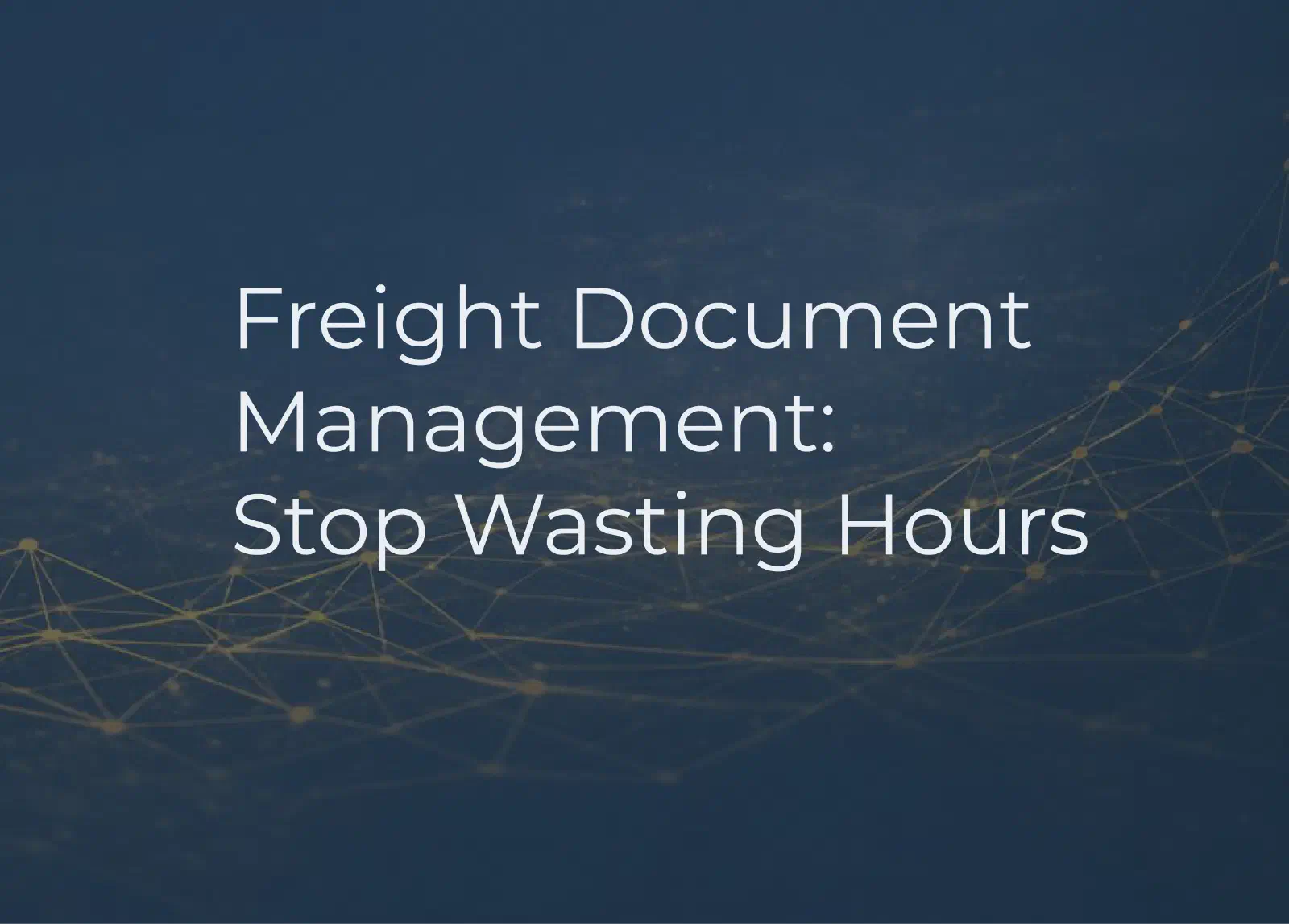BrokerPro freight brokerage document management workflow. BrokerPro freight brokerage document management workflow.