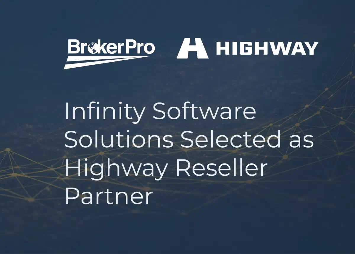 Infinity Software Solutions and Highway reseller partner announcement