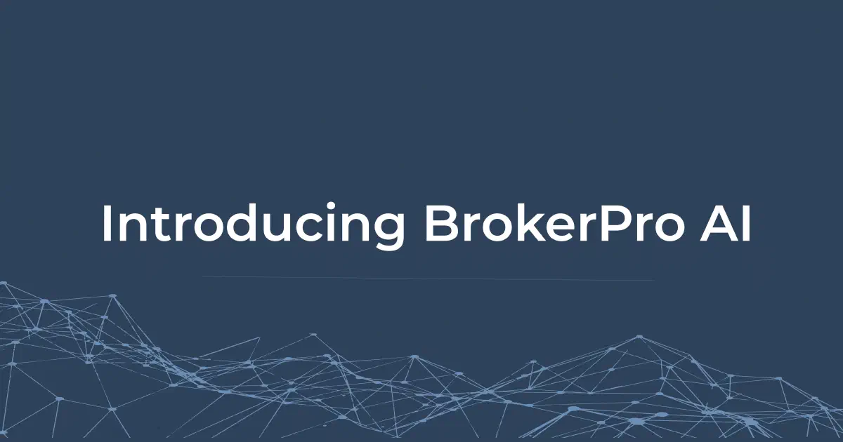 BrokerPro AI announcement header image