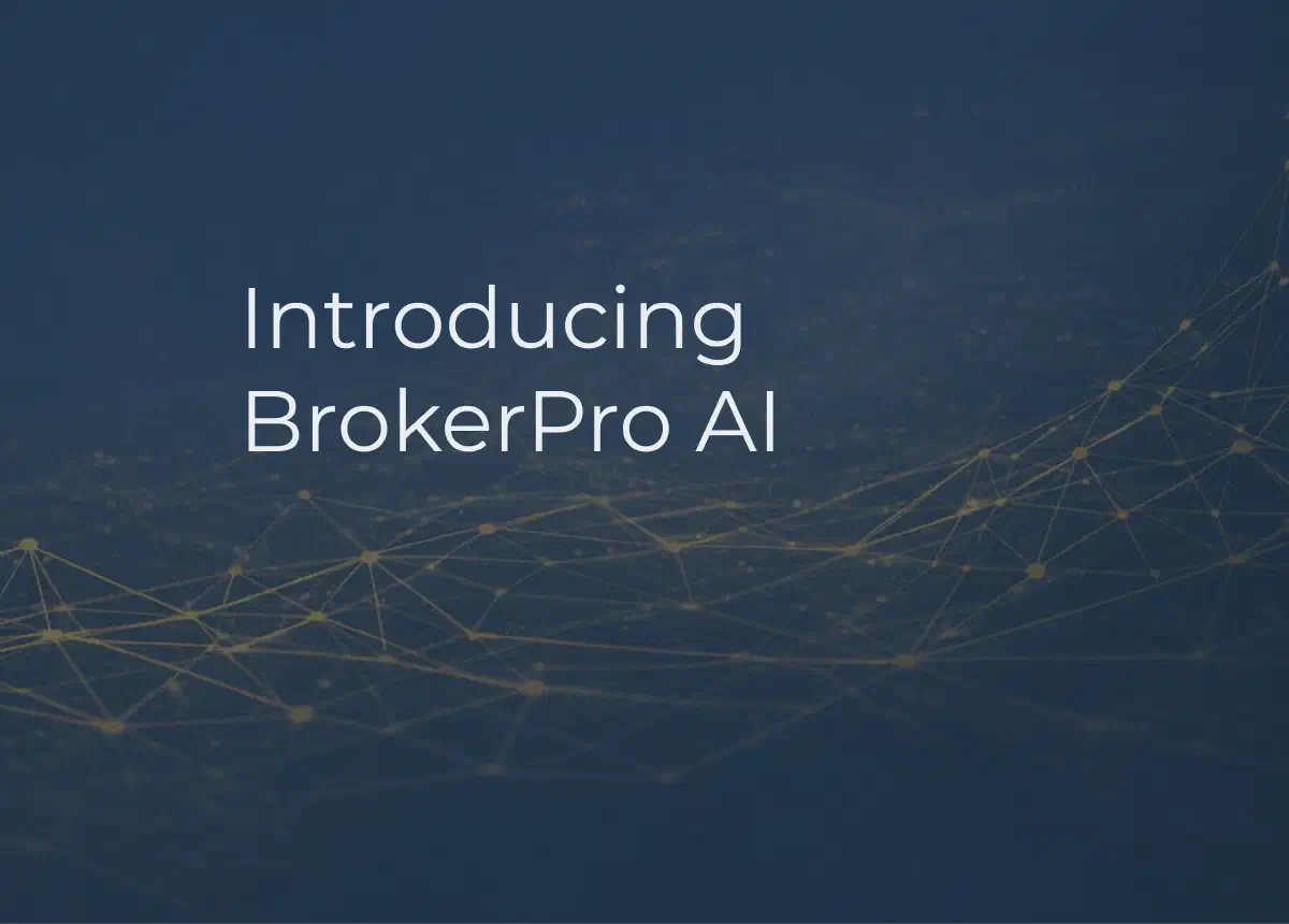 BrokerPro AI announcement header image