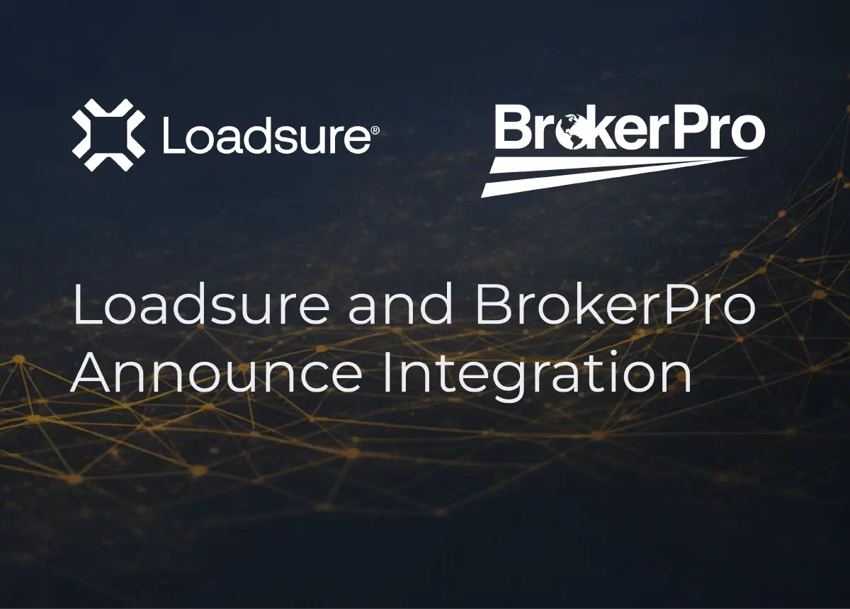 BrokerPro + Loadsure announcement header