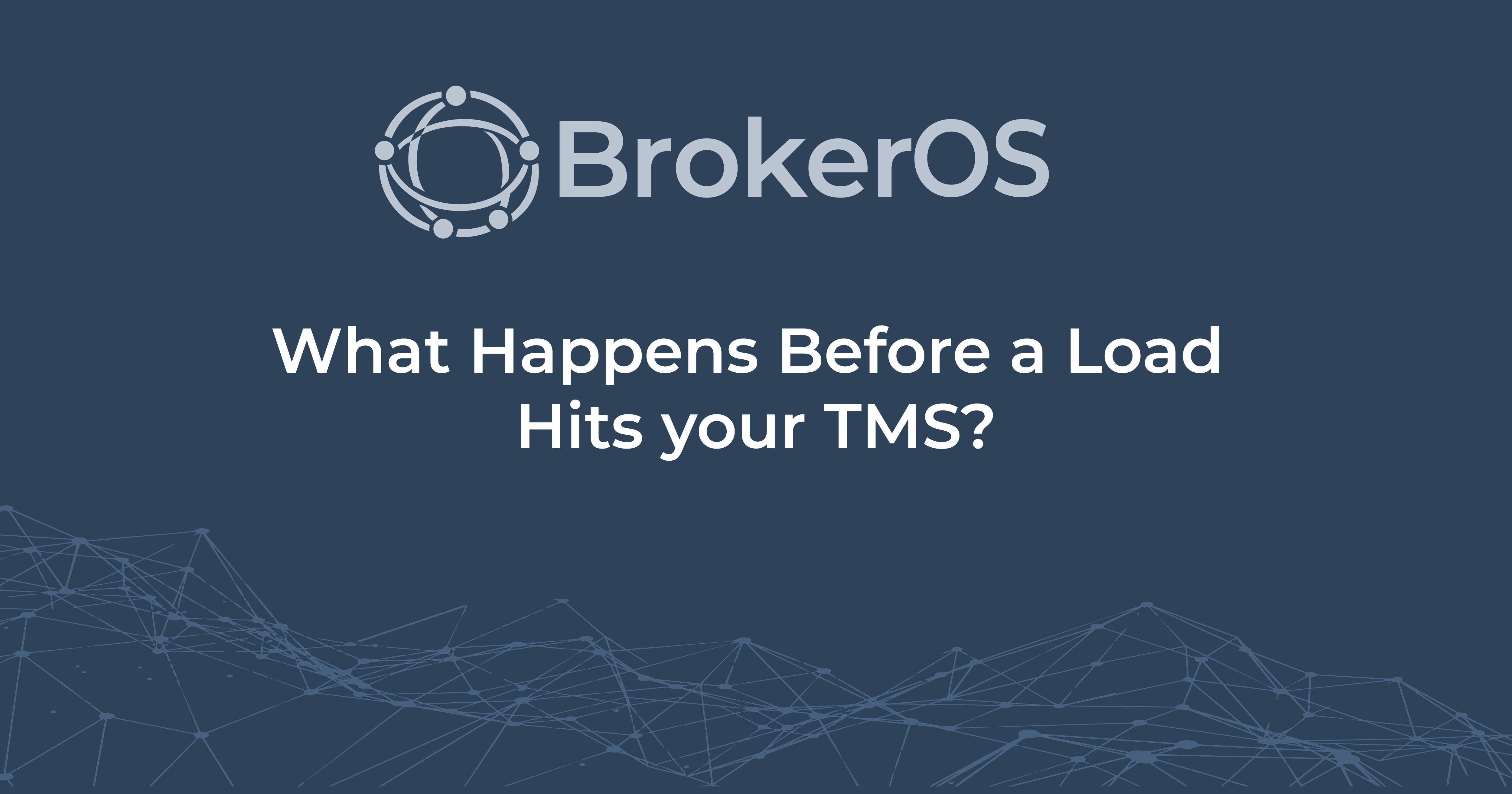 BrokerOS and freight broker website strategy before freight enters the TMS. BrokerOS and freight broker website strategy before freight enters the TMS.